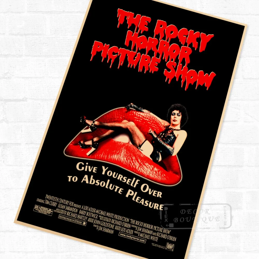 Rocky Horror Picture Show Horror Film Vintage Retro Kraft Poster Decorative DIY Wall Canvas Sticker Home Bar Art Poster Decorati
Rocky Horror Picture Show Horror Film Vintage Retro Kraft Poster Decorative DIY Wall Canvas Sticker Home Bar Art Poster Decorati