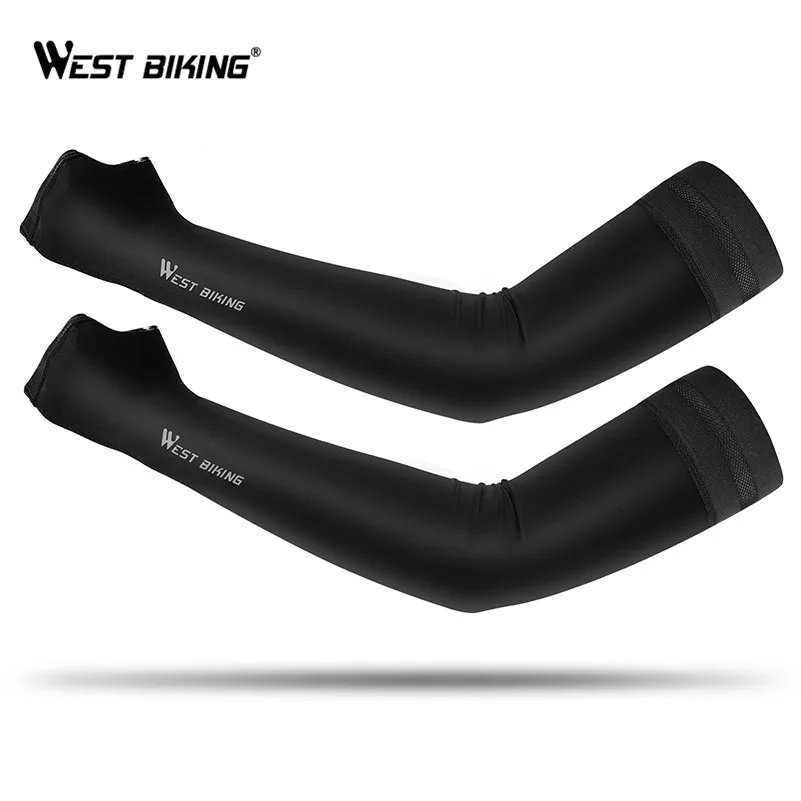 WEST BIKING Cycling Arm Warmers Ice Silk Fabric Basketball Running Arm Sleeves Bicycle Arm Warmers Summer Outdoor Sport Sleeves
WEST BIKING Cycling Arm Warmers Ice Silk Fabric Basketball Running Arm Sleeves Bicycle Arm Warmers Summer Outdoor Sport Sleeves