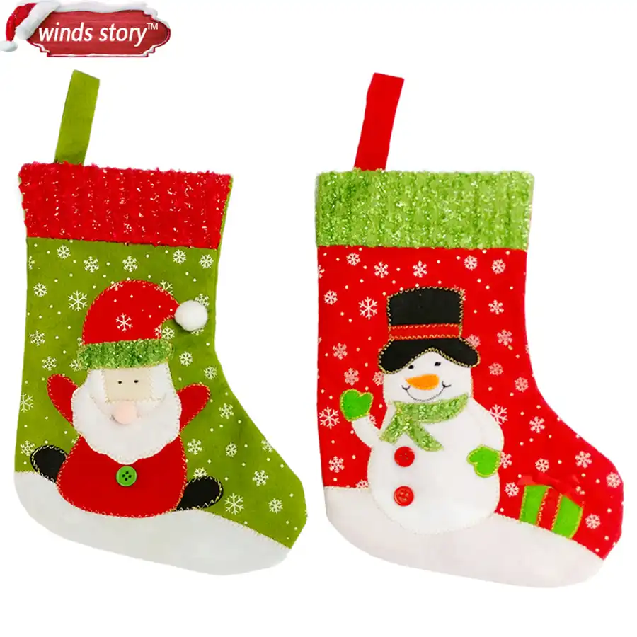 decoration stockings christmas decorations hanging socks gift