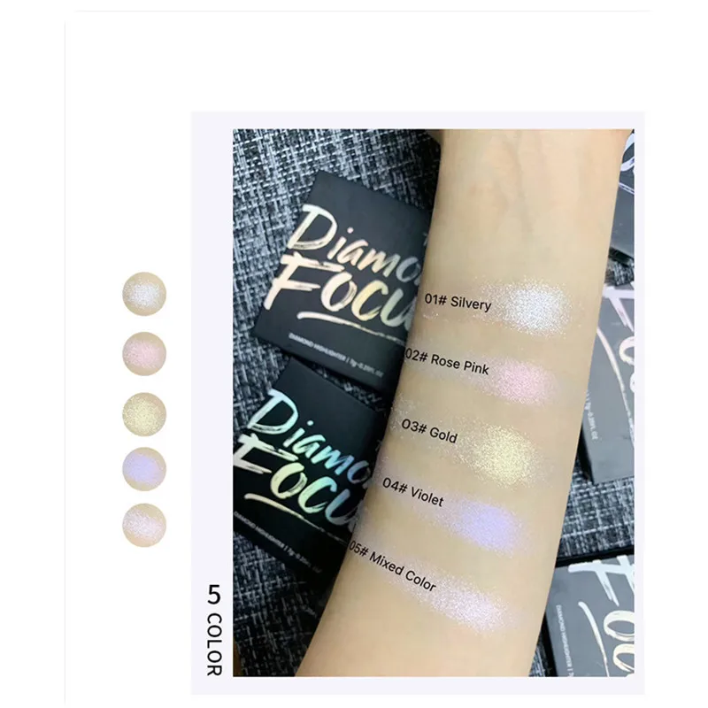 Pudaier 5 Color Beauty Makeup Shimmer Highlighter Iluminador Contouring Pressed Powder Highlight Palette Brighten Face Cosmetics
Pudaier 5 Color Beauty Makeup Shimmer Highlighter Iluminador Contouring Pressed Powder Highlight Palette Brighten Face Cosmetics