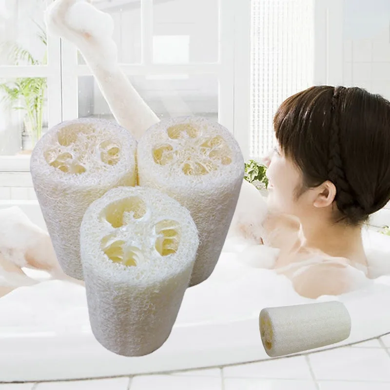 TENSKE Exfoliating Bathing Loofah White 1PCS New Natural Loofah Bath Body Shower Sponge Scrubber Pad Hot DropShip May13
TENSKE Exfoliating Bathing Loofah White 1PCS New Natural Loofah Bath Body Shower Sponge Scrubber Pad Hot DropShip May13
