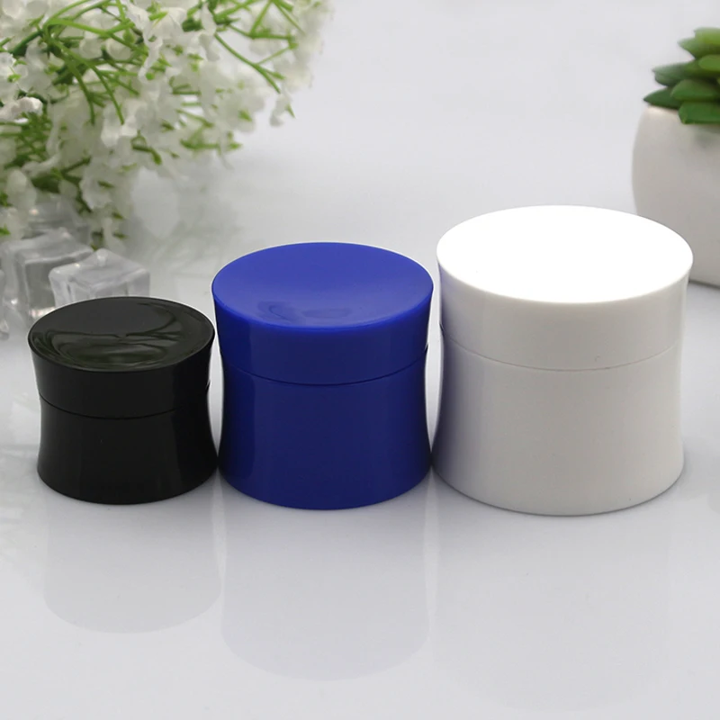15/30PCS White Black Blue 15g 30g 50g Plastic Empty Jars Pots Travel Cosmetic Makeup Cream Lip Balm Container Refillable Bottles
15/30PCS White Black Blue 15g 30g 50g Plastic Empty Jars Pots Travel Cosmetic Makeup Cream Lip Balm Container Refillable Bottles