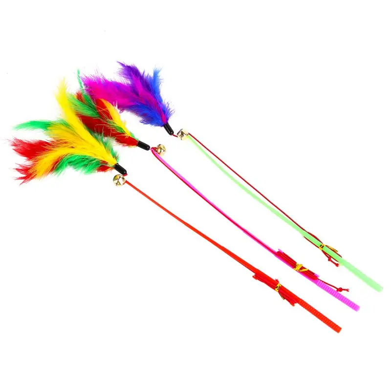 3pcs/Lot Pet Cat Interactive Toy Cute Bell Bird Feather Design Teaser Wand Plastic Toy For Cats Multi-Color Pet Products
3pcs/Lot Pet Cat Interactive Toy Cute Bell Bird Feather Design Teaser Wand Plastic Toy For Cats Multi-Color Pet Products