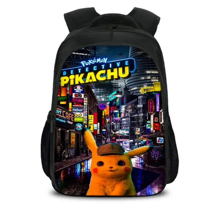 New Detective Pikachu Backpack Animal Ash Greninja Pokemon Casual School Bags For Toddlers Boys Girls Mochila Gift Bolsa
New Detective Pikachu Backpack Animal Ash Greninja Pokemon Casual School Bags For Toddlers Boys Girls Mochila Gift Bolsa