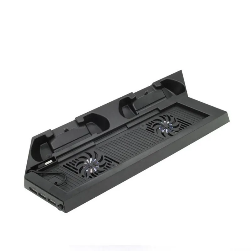 2016 New USB Dual Fan Cooling Cooler Charging Station Stand Holder For Sony PS4 Black ABS Video Games
2016 New USB Dual Fan Cooling Cooler Charging Station Stand Holder For Sony PS4 Black ABS Video Games