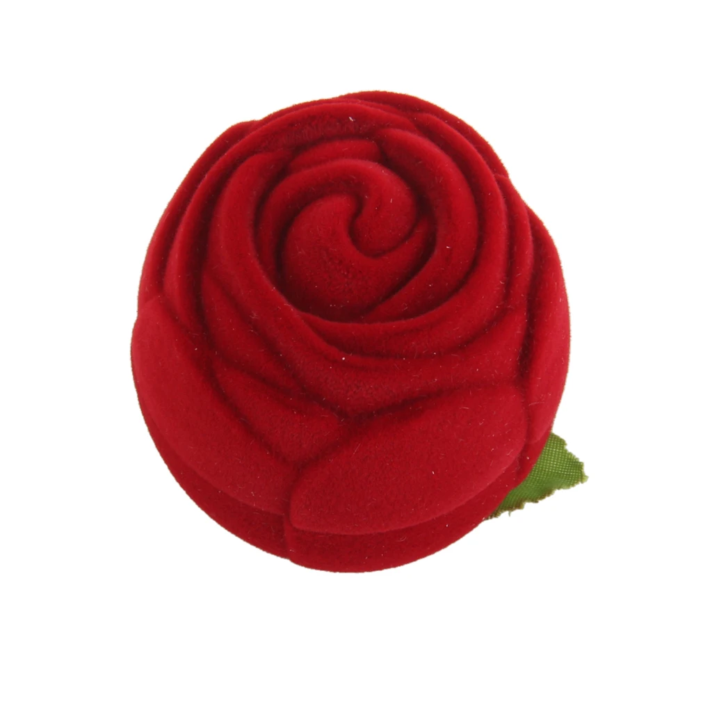 Red Rose Velvet Ring Box Personalized Wedding Jewelry Display Storage Box Case Fine Valentines Engagement Ring Holder Organizer
Red Rose Velvet Ring Box Personalized Wedding Jewelry Display Storage Box Case Fine Valentines Engagement Ring Holder Organizer