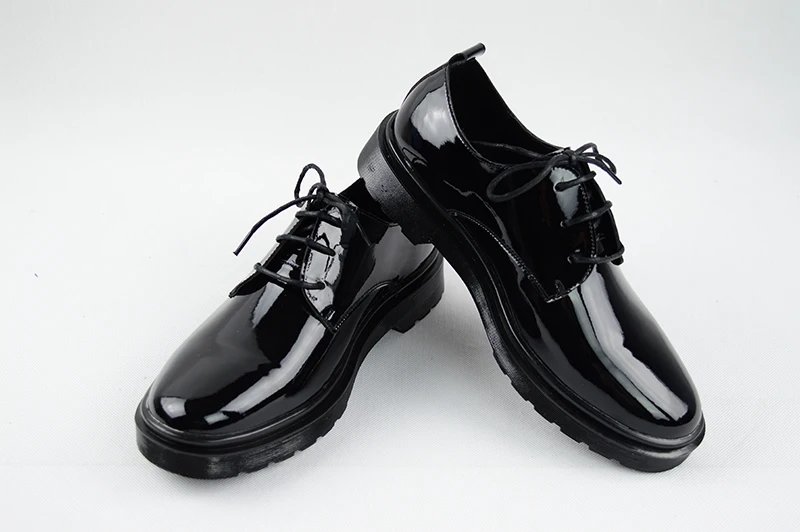 Men Black Patent Leather Shoes Mens Party Wedding Dress Shoe Formal Fashion Comfortable Shoes Zapatillas Hombre 2017 4