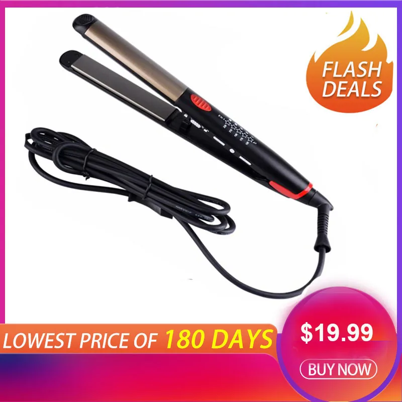 Free Shipping 2 In 1 Dual Use Hair Straightener & Curling Wand Electric Flat Iron Curling Iron Hair Styling Tool (Black)
Free Shipping 2 In 1 Dual Use Hair Straightener & Curling Wand Electric Flat Iron Curling Iron Hair Styling Tool (Black)