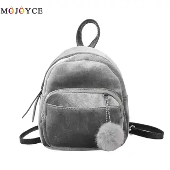 New Fashion Velvet Women Mini Backpack Designer Travel Backpack Female sac a dos femme
New Fashion Velvet Women Mini Backpack Designer Travel Backpack Female sac a dos femme
