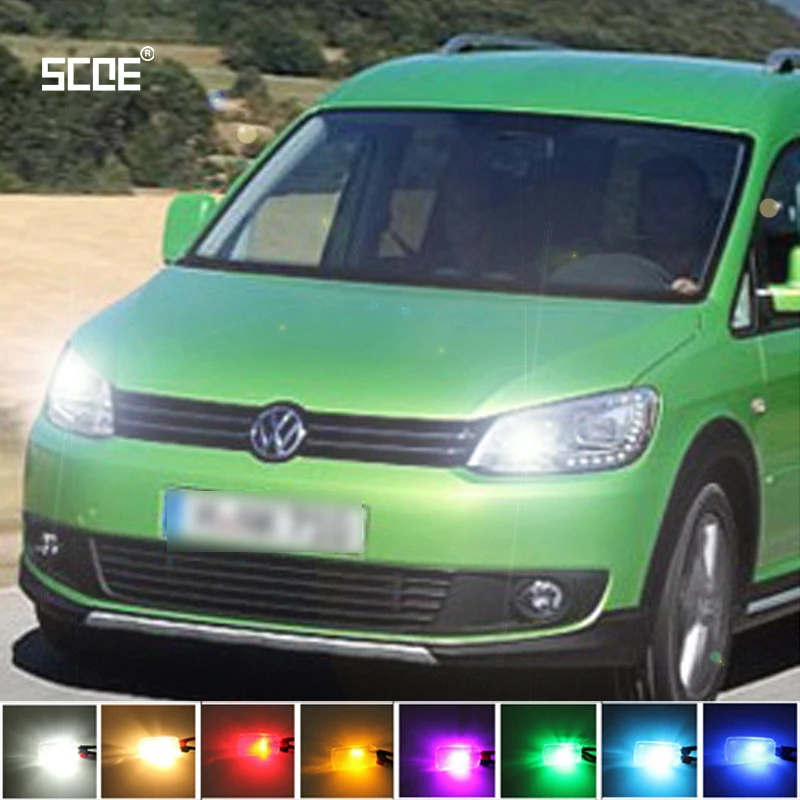 For Volkswagen Caddy III - double headlights SCOE 2015 2X 12SMD LED Front Parking Light Front Side Marker Light Source
For Volkswagen Caddy III - double headlights SCOE 2015 2X 12SMD LED Front Parking Light Front Side Marker Light Source
