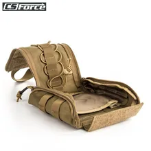 Compacto tático emt bolsa molle emergência militar saco de utilidade médica para kits de primeiros socorros ao ar livre sobrevivência caça saco médico(China)