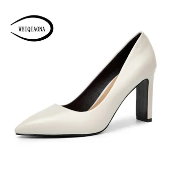 WEIQIAONA 2019 New Big Size 34-41 Elegant Fashion Women Shoes Pumps High Heels Shoes Pointed Toe Party Shoes Ladies Shoes
WEIQIAONA 2019 New Big Size 34-41 Elegant Fashion Women Shoes Pumps High Heels Shoes Pointed Toe Party Shoes Ladies Shoes
