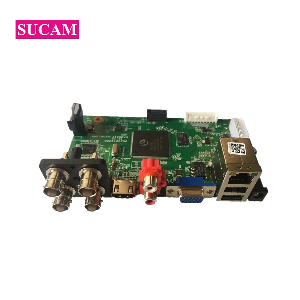 SUCAM 4Channel AHD CCTV Camera DVR System Surveillance Digital Video Recorder Board for 1080P AHD TVI CVI IP Cameras
SUCAM 4Channel AHD CCTV Camera DVR System Surveillance Digital Video Recorder Board for 1080P AHD TVI CVI IP Cameras
