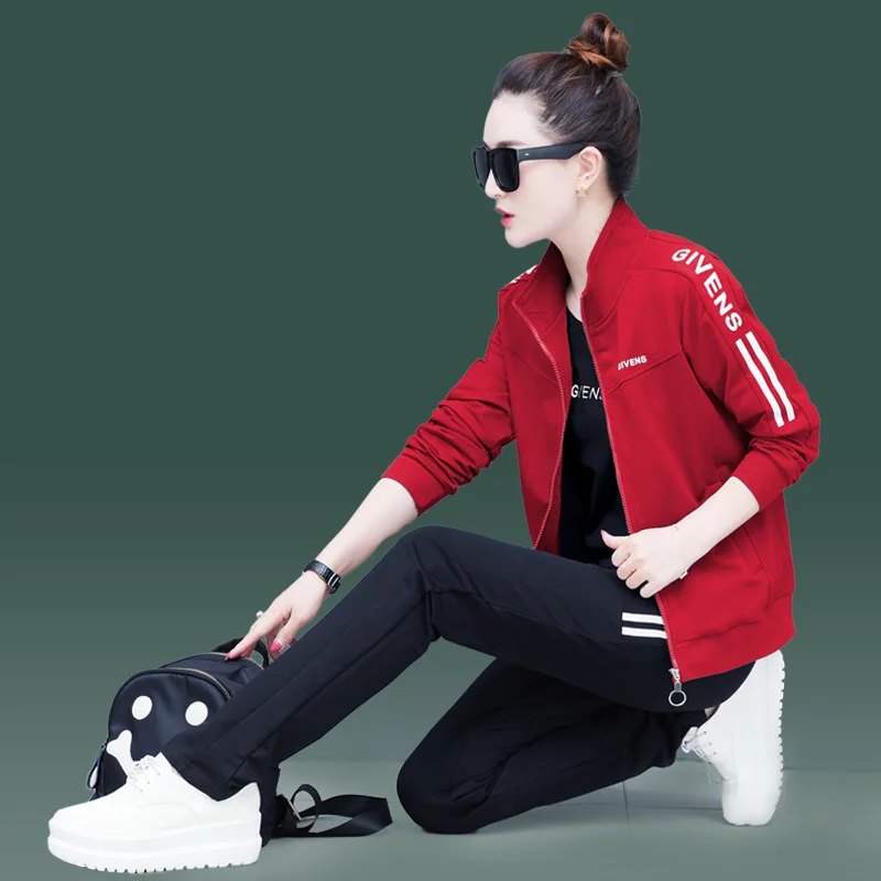 3pcs Spring Women Sportswear Tracksuit Zip Up Jacket Long Pant Sweatshirt Running Jogger Casual Fitness Workout Outfit Sport Set
3pcs Spring Women Sportswear Tracksuit Zip Up Jacket Long Pant Sweatshirt Running Jogger Casual Fitness Workout Outfit Sport Set
