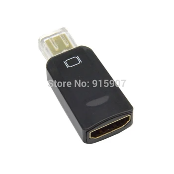 CY Thundebolt Mini DisplayPort DP Male to HDMI Female Audio Video Adapter for Laptop Black Color
CY Thundebolt Mini DisplayPort DP Male to HDMI Female Audio Video Adapter for Laptop Black Color