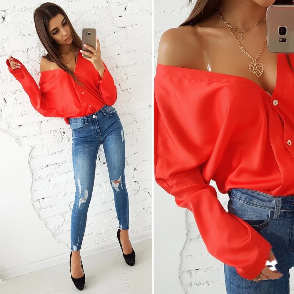 Blusa Zanzea Vadim Special Offer Regular Full Polyester Cotton Korean Women Free Shipping New V-neck Buttons Sleeve Sexy Tops
Blusa Zanzea Vadim Special Offer Regular Full Polyester Cotton Korean Women Free Shipping New V-neck Buttons Sleeve Sexy Tops