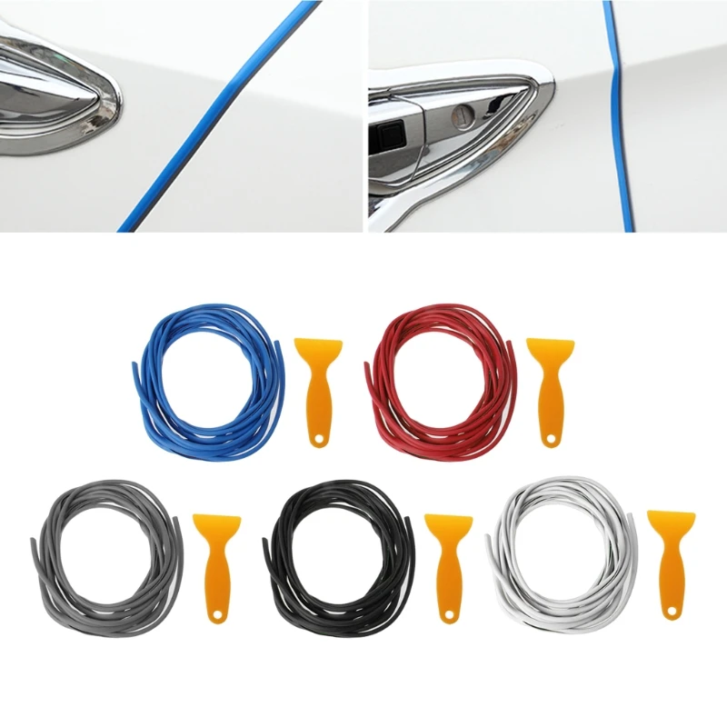 Car Anti Collision Side Door Edge Guard Rubber Bumper Protection Sticker Strip 5m With Plastic shovel
Car Anti Collision Side Door Edge Guard Rubber Bumper Protection Sticker Strip 5m With Plastic shovel
