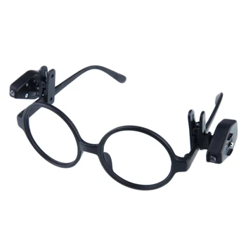 Mini Universal Flexible LED Eyeglass Clip On Book Reading Lights For Eyeglass and Tools Portable Adjustable Night Light 
Mini Universal Flexible LED Eyeglass Clip On Book Reading Lights For Eyeglass and Tools Portable Adjustable Night Light