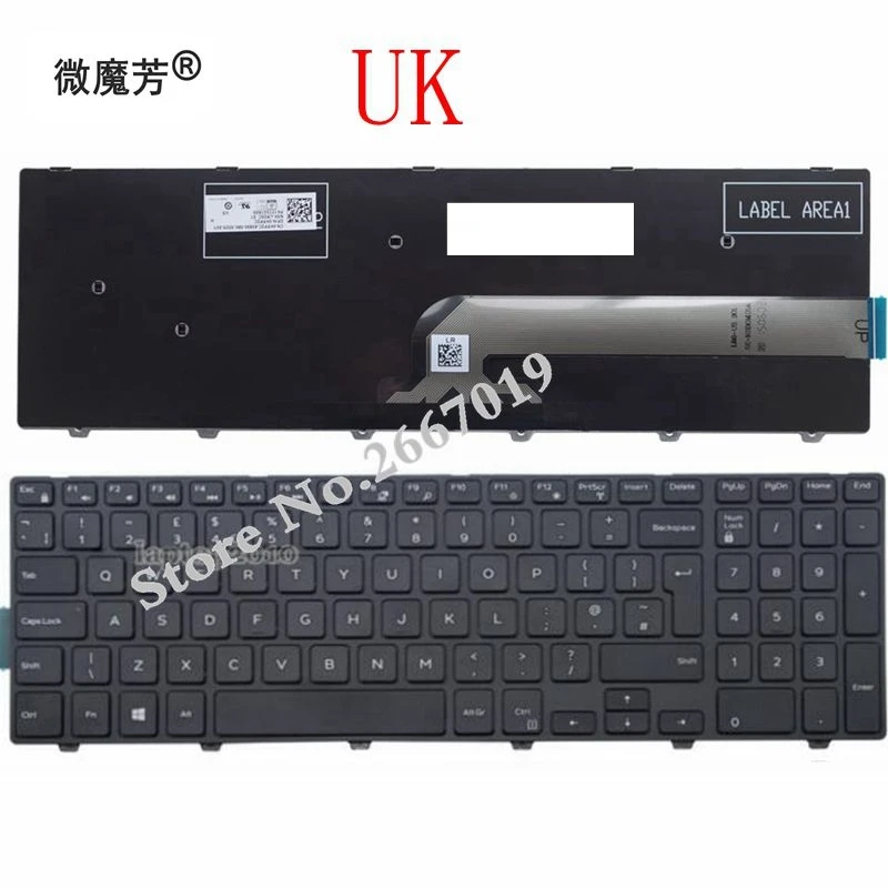 Клавиатура для ноутбука Dell Inspiron 15-3000 5000 3541 3542 3543 5542 3550 5545 15-5547 15-5547 15-5000 15-5545 17-5000
Клавиатура для ноутбука Dell Inspiron 15-3000 5000 3541 3542 3543 5542 3550 5545 15-5547 15-5547 15-5000 15-5545 17-5000