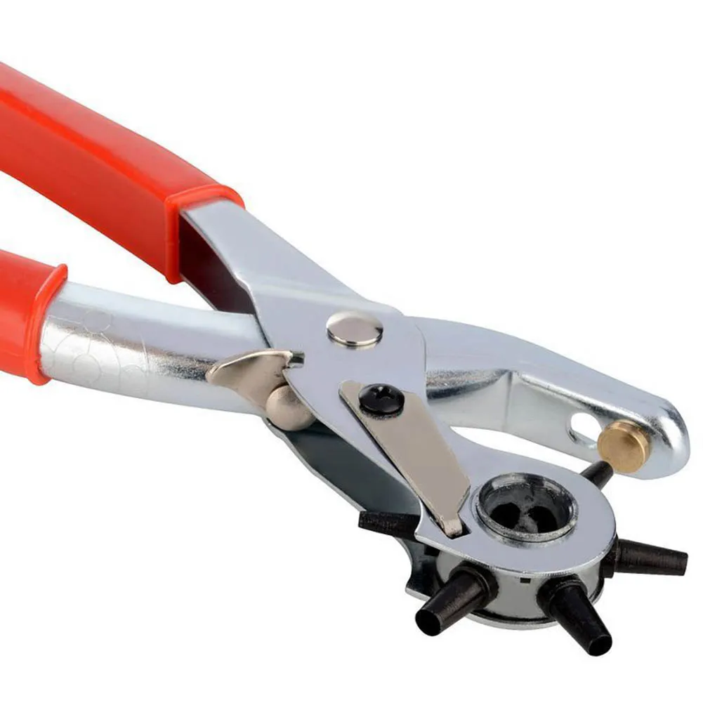 9" Heavy Duty Leather Hole Punch Hand Pliers Belt 6 Size Holes Punches Tools MJJ88
9" Heavy Duty Leather Hole Punch Hand Pliers Belt 6 Size Holes Punches Tools MJJ88