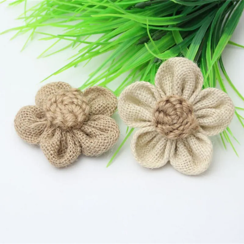 10 Pc Light /Brown Hessian Roses Burlap Flower Wedding Decor DIY Gift Packing Accessories rustic wedding Party decor AA8098
10 Pc Light /Brown Hessian Roses Burlap Flower Wedding Decor DIY Gift Packing Accessories rustic wedding Party decor AA8098