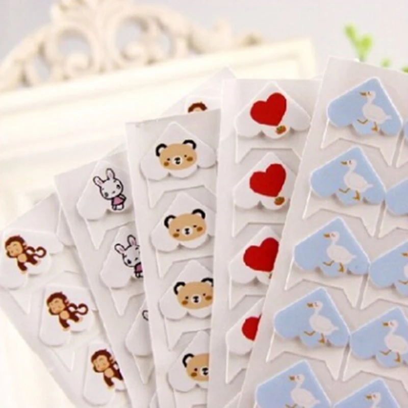 24 Pcs DIY Cartoon Cute Animals Corner Cute Paper Stickers For Photo Albums Frame DIY Decoration Scrapbooking
24 Pcs DIY Cartoon Cute Animals Corner Cute Paper Stickers For Photo Albums Frame DIY Decoration Scrapbooking