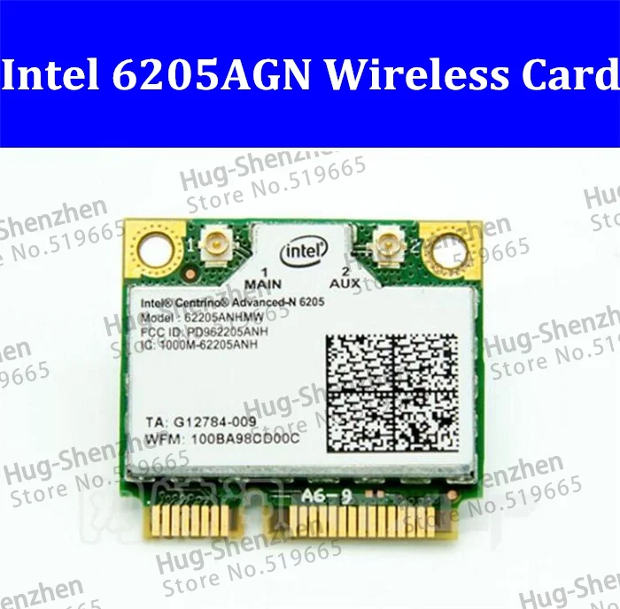 Новинка для Intel Dual band Advanced-N 6205 62205ANHMW 6205AGN Wifi Mini PCI-E карта 300 Мбит/с 2,4G/5 ГГц 802.11a/b/g/n Бесплатная доставка
Новинка для Intel Dual band Advanced-N 6205 62205ANHMW 6205AGN Wifi Mini PCI-E карта 300 Мбит/с 2,4G/5 ГГц 802.11a/b/g/n Бесплатная доставка