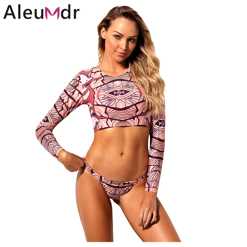Aleumdr bikinis set 2019 mujer Women Surf Swimwear African Print Long Sleeve Crop Top Tankini 2pcs Swimsuit Summer Bath LC410534
Aleumdr bikinis set 2019 mujer Women Surf Swimwear African Print Long Sleeve Crop Top Tankini 2pcs Swimsuit Summer Bath LC410534