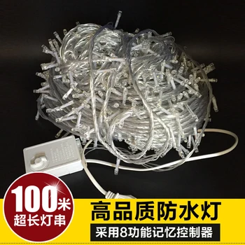 Led lights 100 meters 600led glue waterproof string light flasher mantianxing lighting string decoration christmas lights 
Led lights 100 meters 600led glue waterproof string light flasher mantianxing lighting string decoration christmas lights