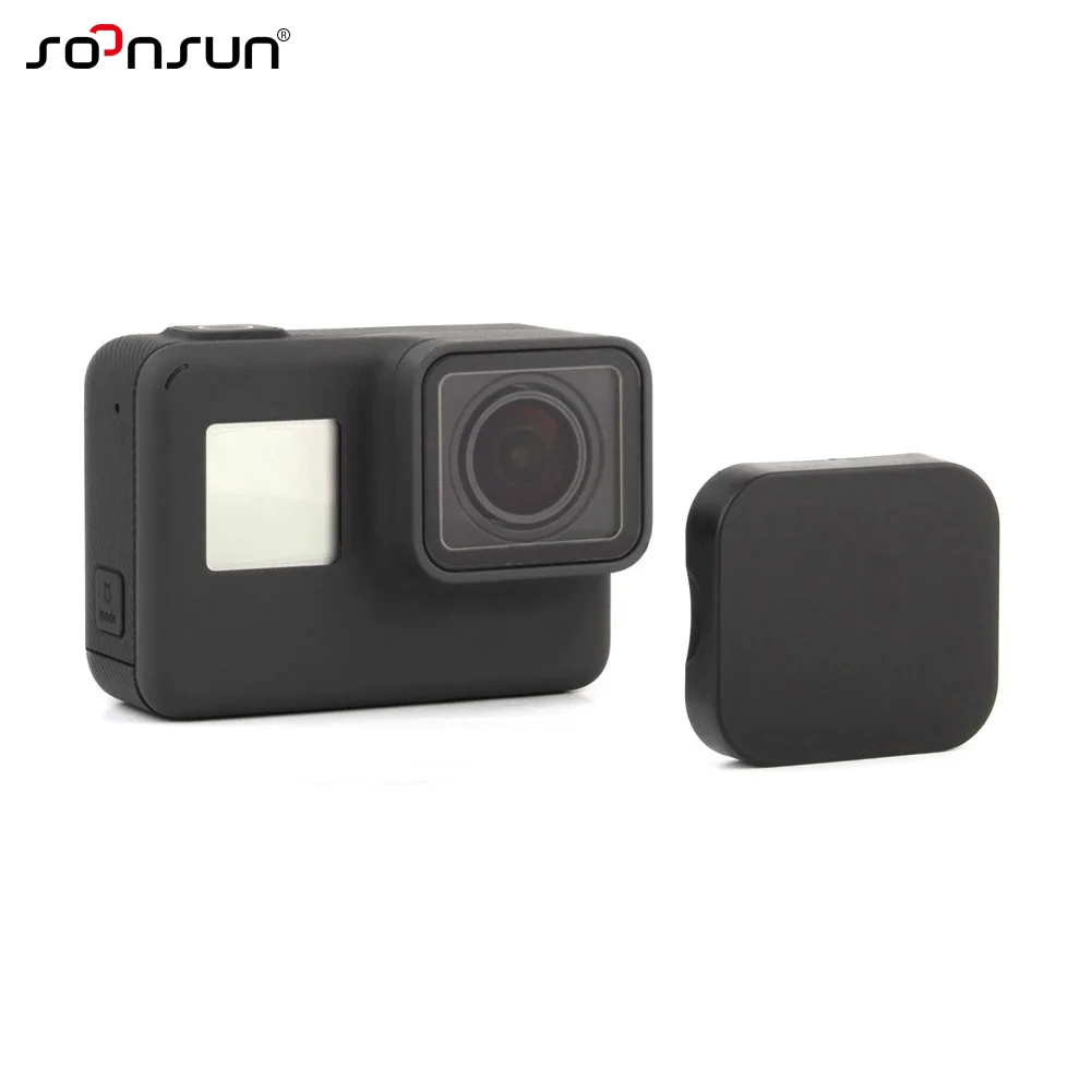 SOONSUN Black Hard Plastic Protective Camera Lens Cap Cover Protector For GoPro Hero 7 6 5 Black Camera For Go Pro Accessories
SOONSUN Black Hard Plastic Protective Camera Lens Cap Cover Protector For GoPro Hero 7 6 5 Black Camera For Go Pro Accessories