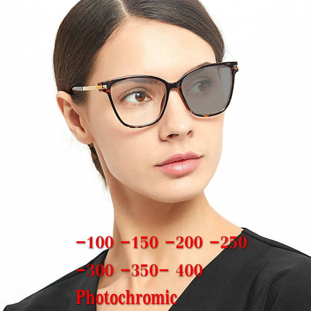 Fashion square female leopard myopia glasses photochromic glasses Nearsighted Glasses with Sensitive Lenses Transition Lenses NX
Fashion square female leopard myopia glasses photochromic glasses Nearsighted Glasses with Sensitive Lenses Transition Lenses NX