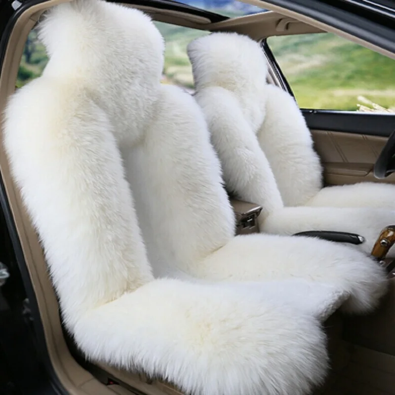 New Car Seat Covers Wool Cushion Plush Mat Automotive Supplies Sets Winter Styling For BMW Audi | Автомобили и мотоциклы