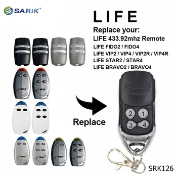 5PCS LIFE gate garage door remote control replacement Life garage command gate control key fob 433.92mhz hand transmitter
5PCS LIFE gate garage door remote control replacement Life garage command gate control key fob 433.92mhz hand transmitter