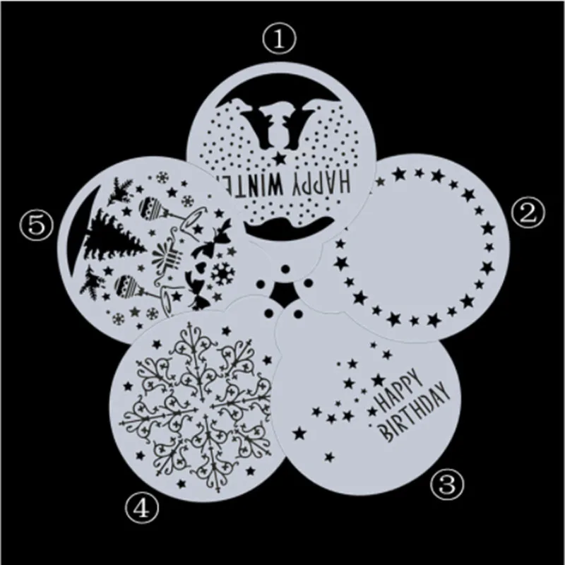 5PCS Christmas tree snowflake letters Reusable Stencil Airbrush Painting Art DIY Home Decor Scrap booking Album Crafts
5PCS Christmas tree snowflake letters Reusable Stencil Airbrush Painting Art DIY Home Decor Scrap booking Album Crafts