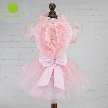 Newest Fashion Summer Style Dresses Pearl Decor Dog Clothing Beautiful Tutu Dresses Pet Skirts Dog Dresses
Newest Fashion Summer Style Dresses Pearl Decor Dog Clothing Beautiful Tutu Dresses Pet Skirts Dog Dresses