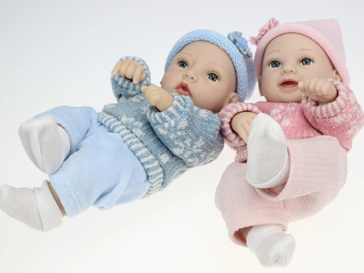 12" Reborn boy and girl baby doll for sale in silicone Lifelike cute doll Lovely Children Gifts Blue Eye Mini Doll Cheap
12" Reborn boy and girl baby doll for sale in silicone Lifelike cute doll Lovely Children Gifts Blue Eye Mini Doll Cheap