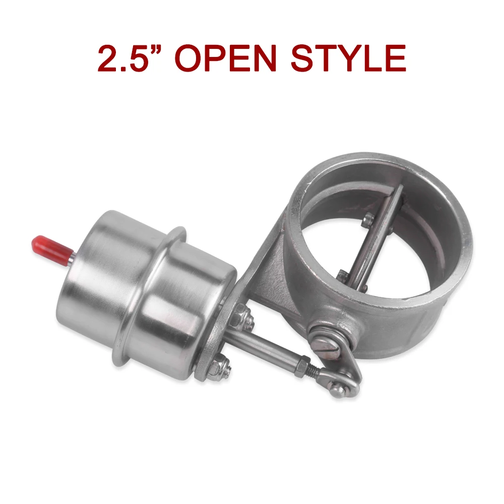 Exhaust Control Valve Set With Vacuum Actuator 2.5'' 63mm Exhaust Control Valve Vacuum Actuator Closed/Open Style
Exhaust Control Valve Set With Vacuum Actuator 2.5'' 63mm Exhaust Control Valve Vacuum Actuator Closed/Open Style