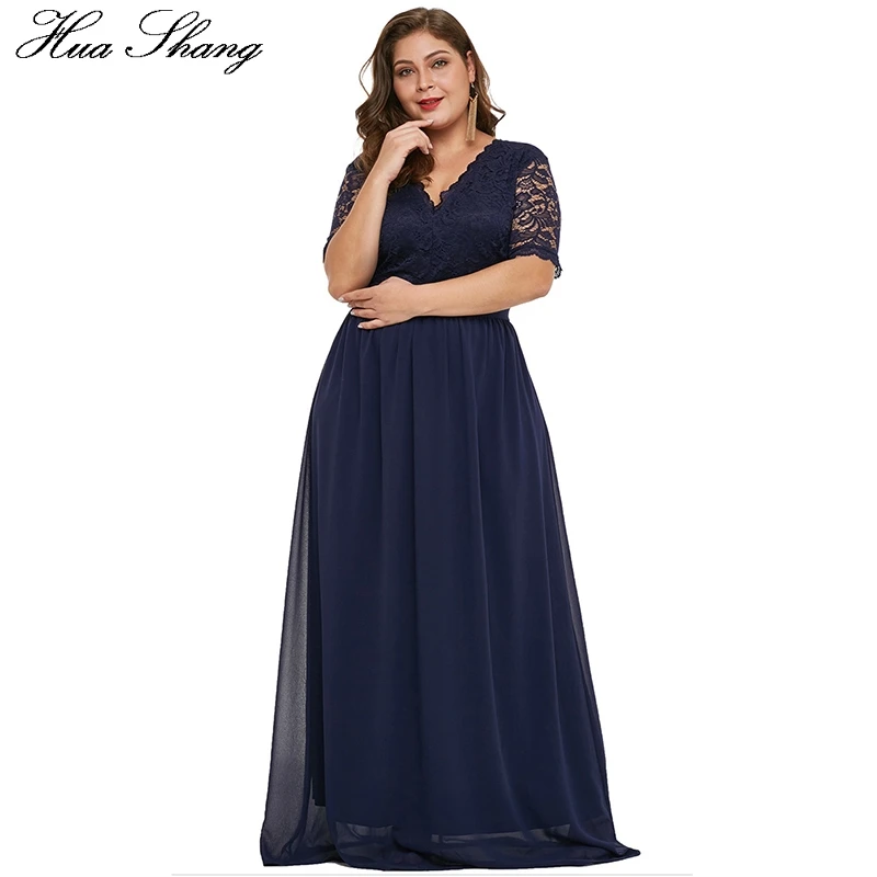 Plus Size Wedding Party Dress For Mothers 2019 Summer Women V Neck Short Sleeve Lace Patchwork Chiffon Dress Maxi Long Dresses
Plus Size Wedding Party Dress For Mothers 2019 Summer Women V Neck Short Sleeve Lace Patchwork Chiffon Dress Maxi Long Dresses