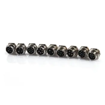 Only Male Socket of 5/8" GX16 Aviation Circular Connector 2Pin3pin4pin 5pin6pin7pin8pin9pin10pin 16mm for L73 RS765 DF16 M16
Only Male Socket of 5/8" GX16 Aviation Circular Connector 2Pin3pin4pin 5pin6pin7pin8pin9pin10pin 16mm for L73 RS765 DF16 M16