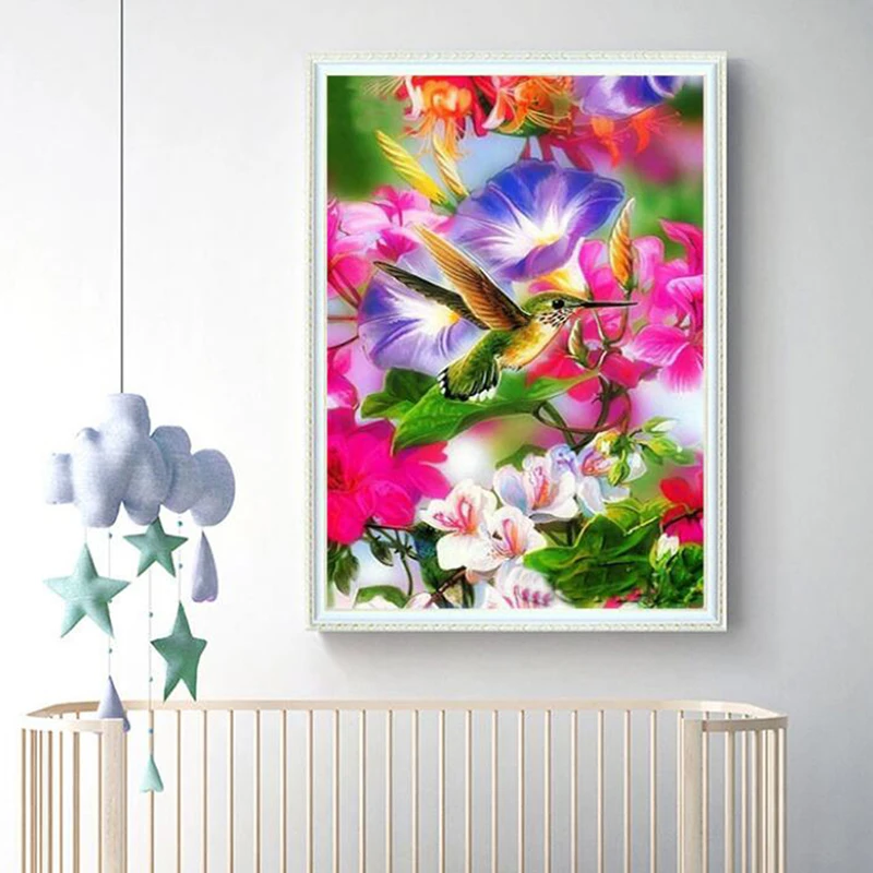 Full Diamond Hummingbird Trumpet Flower Bird Diamond Painting 5D Cross Stitch DIY Bedroom Living Room Hanging Picture
Full Diamond Hummingbird Trumpet Flower Bird Diamond Painting 5D Cross Stitch DIY Bedroom Living Room Hanging Picture