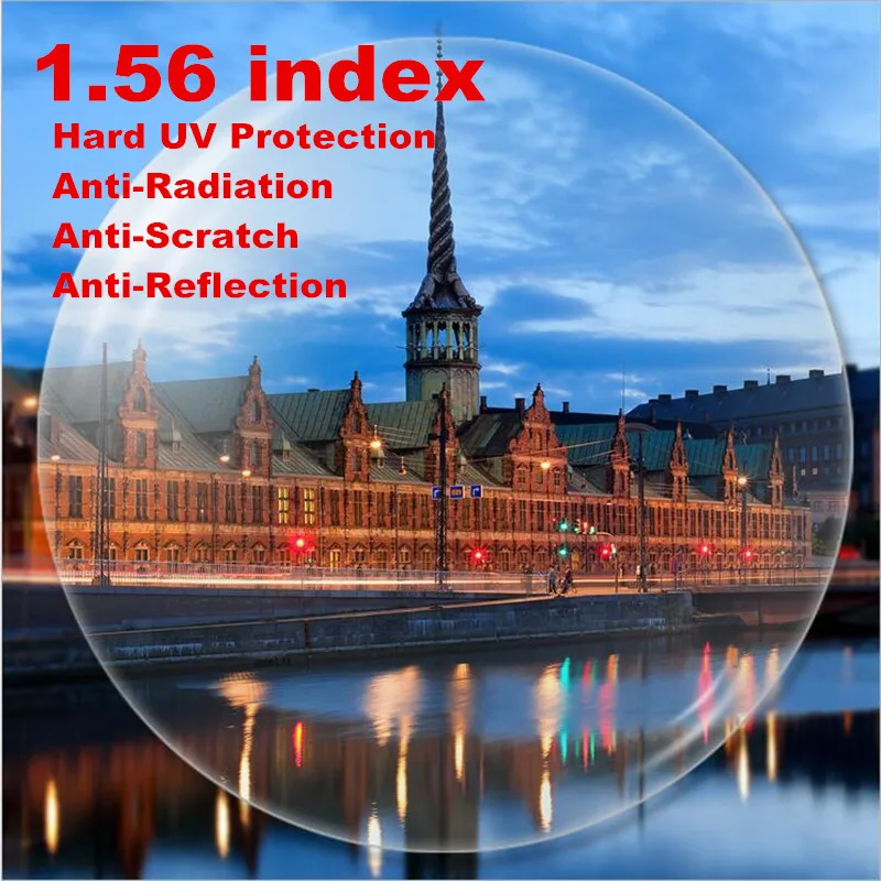 1.56 Single Vision Aspheric Prescription Lens CR-39 Myopia Presbyopia Lens Hard UV Protection Glasses Lens Anti-Radiation 2 PCS
1.56 Single Vision Aspheric Prescription Lens CR-39 Myopia Presbyopia Lens Hard UV Protection Glasses Lens Anti-Radiation 2 PCS