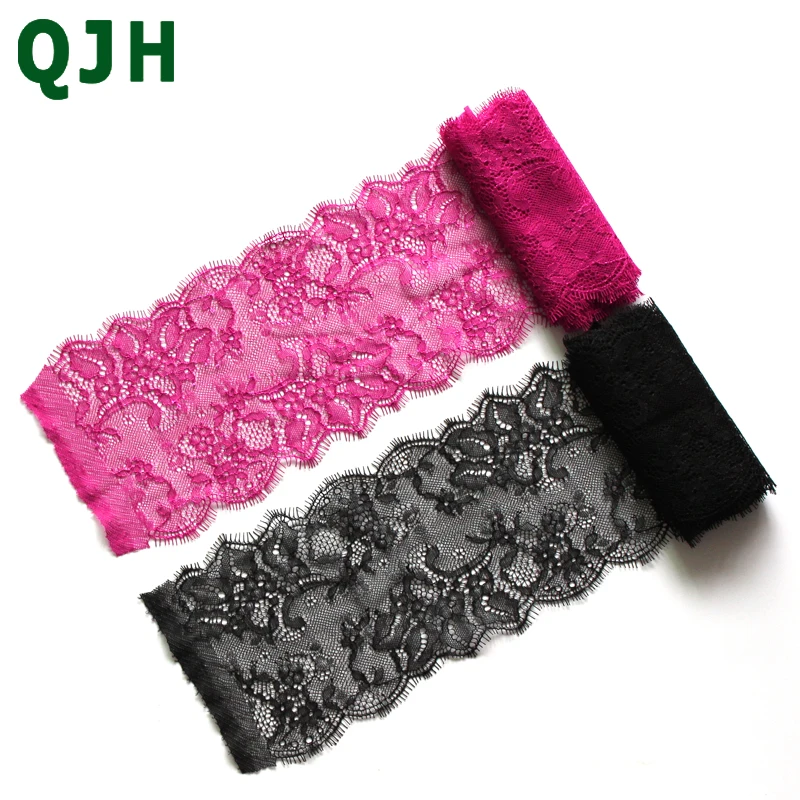13cm Wide Polyester Elastic Lace Fabric Stretch Lace Trims Ribbon Garment Clothing Accessories Garters Sewing Lace Appliques
13cm Wide Polyester Elastic Lace Fabric Stretch Lace Trims Ribbon Garment Clothing Accessories Garters Sewing Lace Appliques