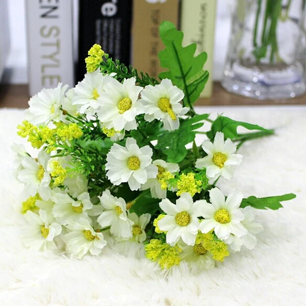 1 Bouquet 28 Heads Artificial Fake Daisy Flower Indoor Outdoor Hanging Planter Home Wedding Garden Cemetery Decor (Wh
1 Bouquet 28 Heads Artificial Fake Daisy Flower Indoor Outdoor Hanging Planter Home Wedding Garden Cemetery Decor (Wh