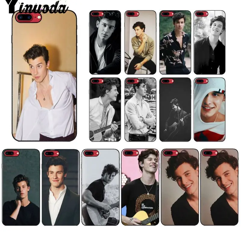 Yinuoda Canadian singer-songwriter Shawn Mendes Black Cell Phone Case for iPhone 8 7 6 6S Plus 5 5S SE XR X XS MAX Coque Shell
Yinuoda Canadian singer-songwriter Shawn Mendes Black Cell Phone Case for iPhone 8 7 6 6S Plus 5 5S SE XR X XS MAX Coque Shell