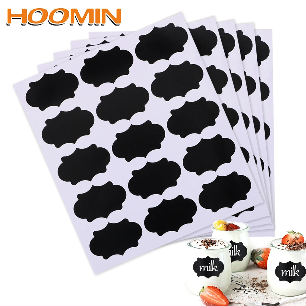 HOOMIN Chalkboard Sticker Home Decor Kitchen Can Bottle Jar Organizer Labels Blackboard Sticker 15 pcs/sheet Album Stickers
HOOMIN Chalkboard Sticker Home Decor Kitchen Can Bottle Jar Organizer Labels Blackboard Sticker 15 pcs/sheet Album Stickers