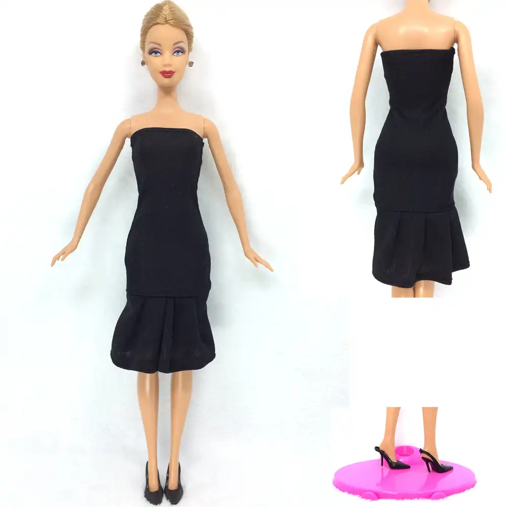 coat modern outfit daily wear hat for barbie doll accessories