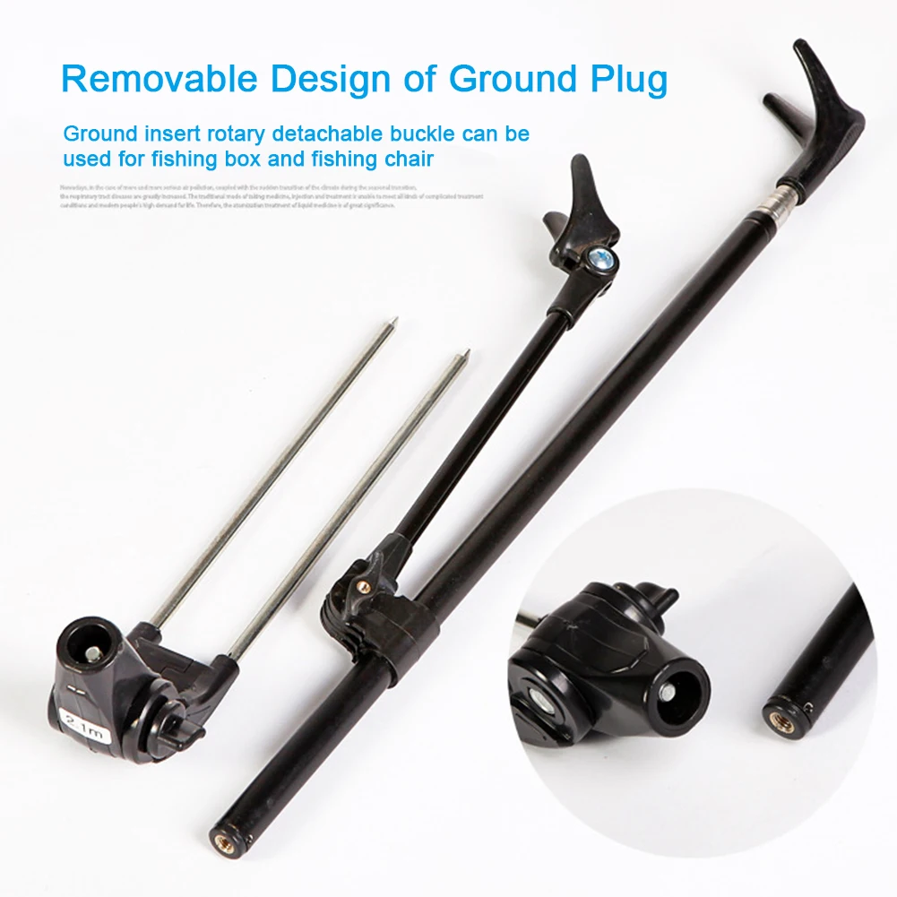 Tool Fishing Rod Holder Telescoping Bracket Stainless Steel Outdoor Adjustable Angle Stand Support Anti-slip Ground Insert
Tool Fishing Rod Holder Telescoping Bracket Stainless Steel Outdoor Adjustable Angle Stand Support Anti-slip Ground Insert
