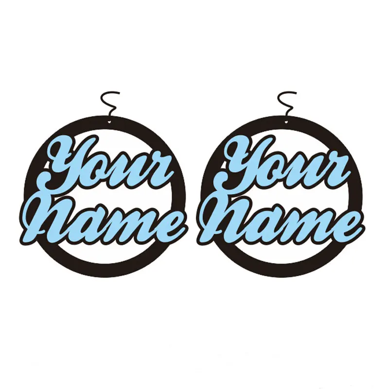 Personal Round Custom Name Earrings Laser Cut Acrylic Jewelry Big Earrings Best Gift for Women and Girls
Personal Round Custom Name Earrings Laser Cut Acrylic Jewelry Big Earrings Best Gift for Women and Girls