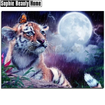 Diy 5d Diamond Mosaic Full Drill Diamond Painting Cross Stitch Tiger&Butterfly Diamond Embroidery kits Animal Needlework 191042
Diy 5d Diamond Mosaic Full Drill Diamond Painting Cross Stitch Tiger&Butterfly Diamond Embroidery kits Animal Needlework 191042