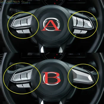 Auto accessories Fit For Mazda 3 Axela M3 2017 ABS Chrome Steering Wheel Panel Knob Button Switch Trim Cover Trim 1 set
Auto accessories Fit For Mazda 3 Axela M3 2017 ABS Chrome Steering Wheel Panel Knob Button Switch Trim Cover Trim 1 set